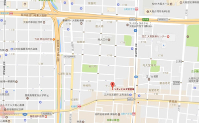 【地図】 | シティヒルズ安堂寺