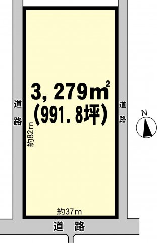 【区画図】 | 神立中央2丁目貸地