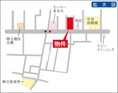 【地図】 | 神立中央2丁目貸地