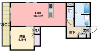 【間取り】 | ヘーベルメゾン小松北町