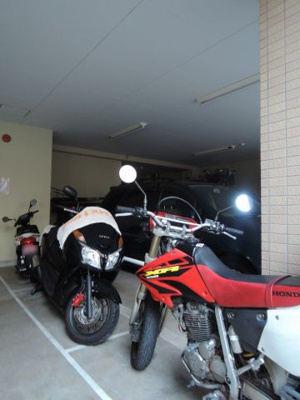 【その他共用部分】 | セボン池上フェリーク | バイク置場です。