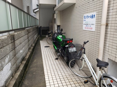 【その他共用部分】 | モンテメール垂水 | 駐輪場・エントランス☆神戸市垂水区　モンテメール垂水☆