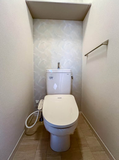 【トイレ】 | メゾン楽天　A | 落ち着いた色調のトイレです