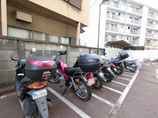 【その他共用部分】 | バイク置場です。