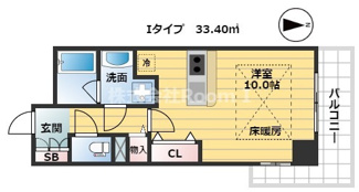 【間取り】 | エスリード長堀タワー
