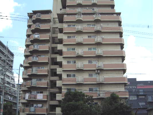 東大阪市友井５丁目の賃貸マンションの外観