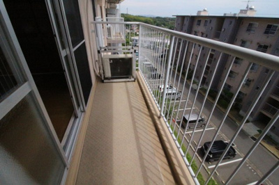【バルコニー】 | 高丘団地２号棟
