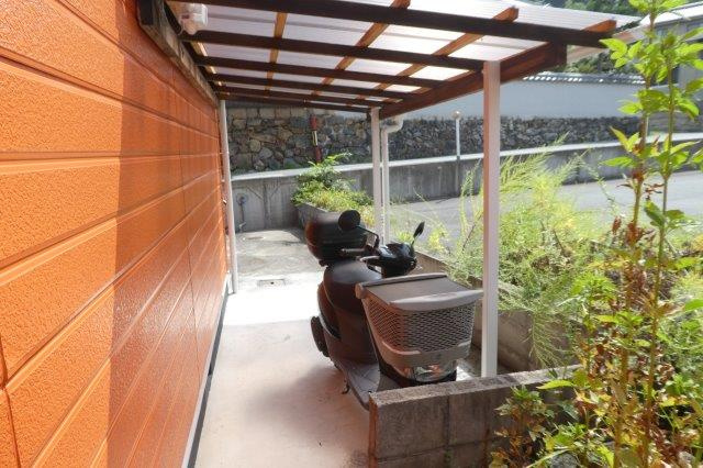 エステート中庄のその他共用部分|自転車置き場