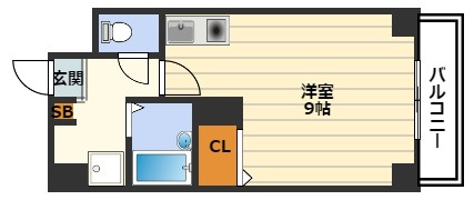 中津栄マンションの間取り