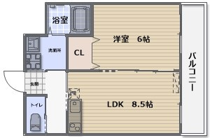 【間取り】 | ヴィーブル中野