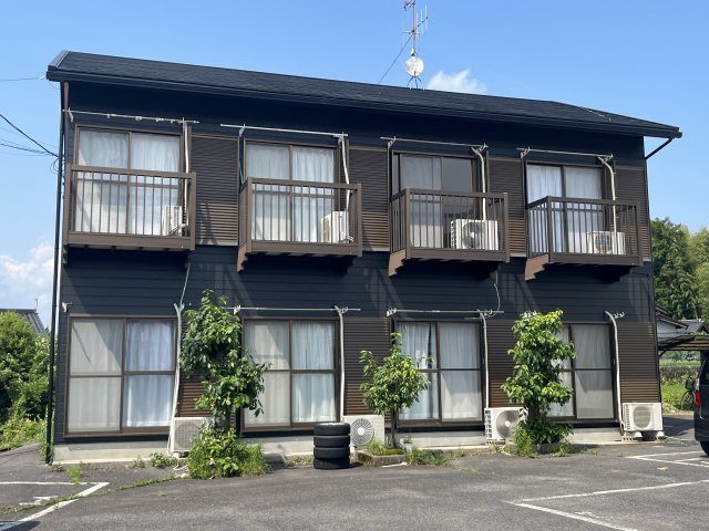 クオリティーハイツⅡの外観|グリーンの外観です