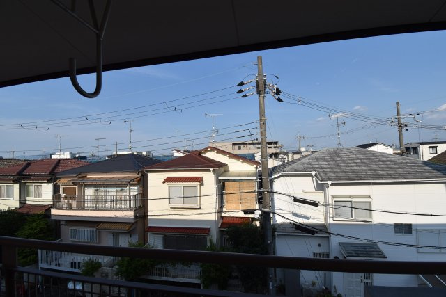 シャトー小西の展望|バルコニーからの眺望です。
