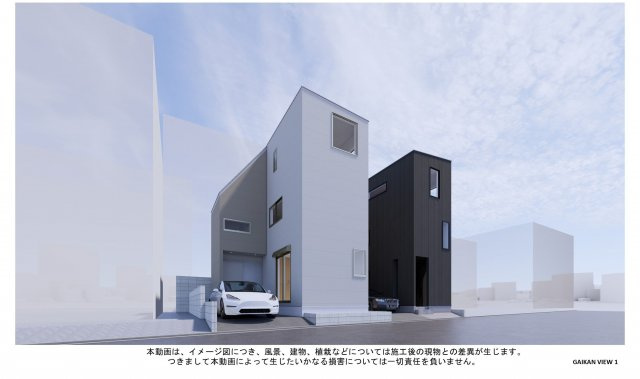 早良区城西2丁目新築戸建 A号地 ３口以上コンロ ダウンライト 専有面積３０坪以上 前道６ｍ以上 ｔｖモニタ付インターホン 福岡市東区 博多区 早良区 西区 新宮町の一戸建やマンションはプラスワン