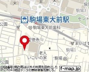 カルタス２１駒場東大前の地図