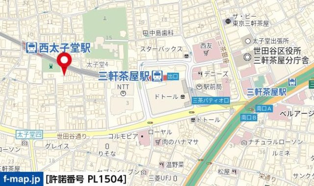 メゾン・ド・ブリーヤンの地図