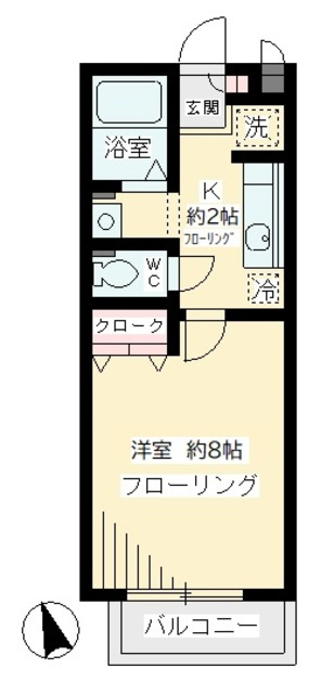アーク麻生川の間取り