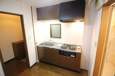 【キッチン】 | サンライトあべの5 | 嬉しいシステムキッチンです。