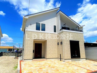 【外観】 | 注文住宅にて建築したお洒落な外観の建物です。