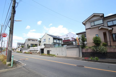 【前面道路含む現地写真】 | 海老名市国分寺台2丁目　更地【仲介手数料無料】 | 【仲介手数料無料でご紹介可能です】Select at home大樹不動産