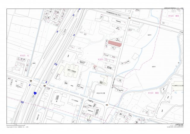 高島市新旭町旭（新旭駅）の地図