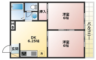 【間取り】 | 清水ハイツ