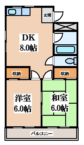 【間取り】 | メゾン深野