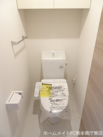 熊本市東区長嶺東６丁目のアパートのトイレ