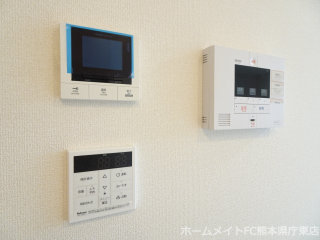 熊本市東区長嶺東６丁目のアパートのセキュリティ