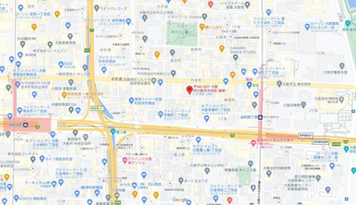 【地図】 | ミラージュパレス鎗屋町（ラ　フォルム鎗屋町）