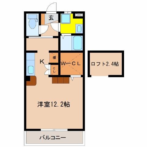 【間取り】 | ラフィーナパレス宮崎