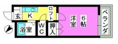 【間取り】 | 第３的野コーポ