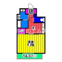 【間取り】 | ルモール大橋の間取り