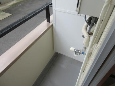 北浅ハイツの設備|洗濯機はベランダ設置可