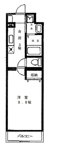 【間取り】 | ロジェ・ボアソナード