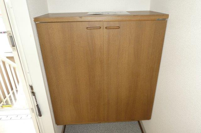プレジール難波Aの内装|シューズボックス