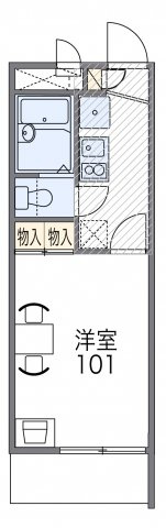 【間取り】 | レオパレスミストラル千里