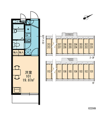 【区画図】 | レオパレスミストラル千里