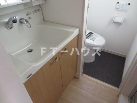 エクラの洗面所