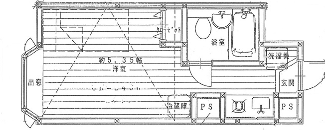 【間取り】 | ハイツ白岩