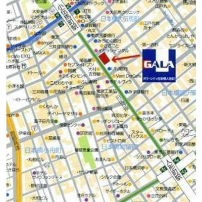 【地図】 | ガラ・シティ日本橋人形町