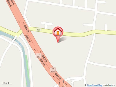 【地図】 | ハイム　カサペルテA・B・C・