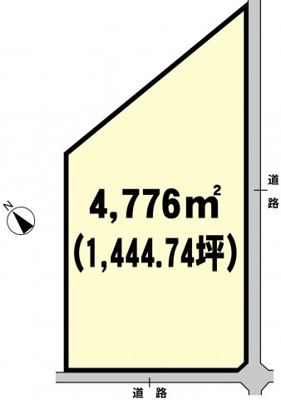 【区画図】 | 下坂田字原山貸地