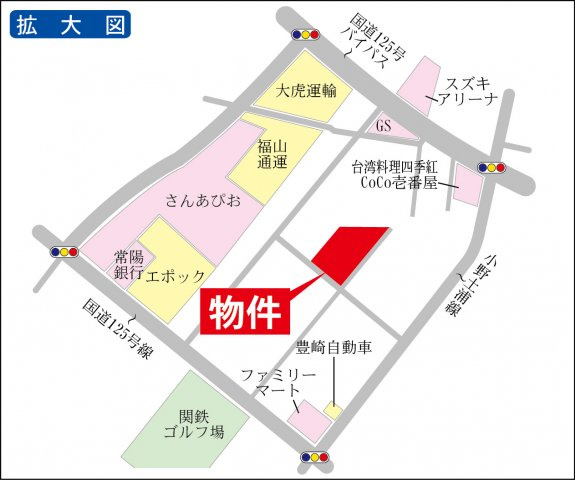【間取り】 | 下坂田字原山貸地