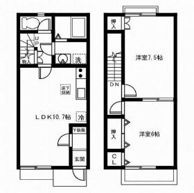 【間取り】 | Pure Heights 外山Ａ.B