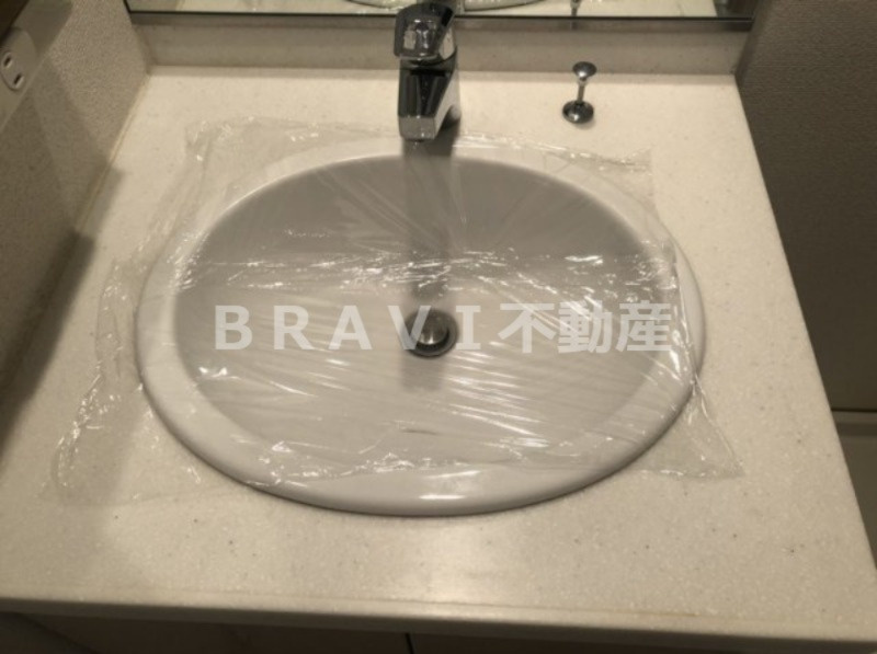 Fortuney大手前　BRAVI不動産の洗面所|【Fortuney大手前】使いやすい洗面所です