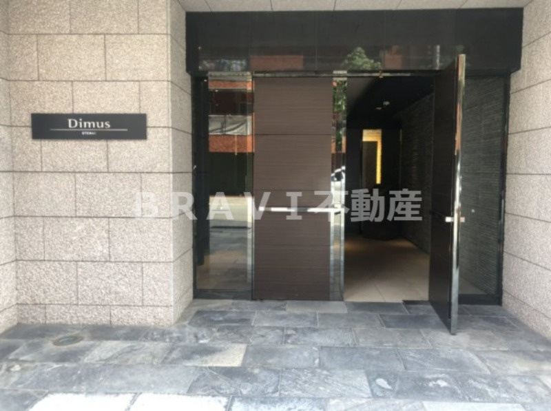Fortuney大手前　BRAVI不動産のエントランス|【Fortuney大手前】清潔なエントランスです