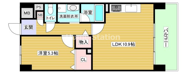 【間取り】 | 海老江サンライズ