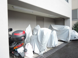 【その他共用部分】 | バイク置場です。