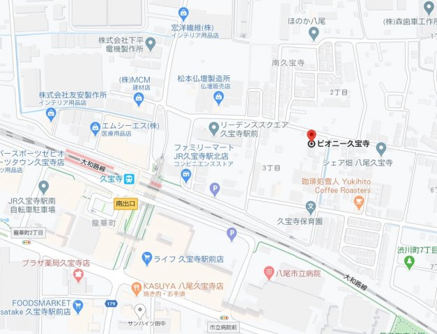 ピオニー久宝寺の地図