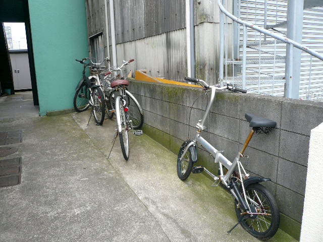 駐輪場です。